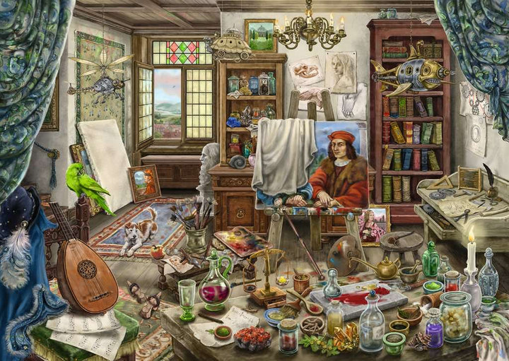 Puzzle 759: Atelier d'artiste / Escape Puzzle CASSE-TÊTE - 600 - 900 morceaux