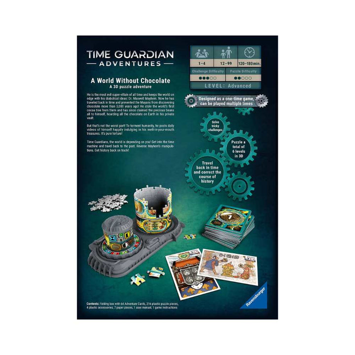 Time Guardian Adventures: A world without Chocolate (EN) CASSE-TÊTE - Casse-tête 3D