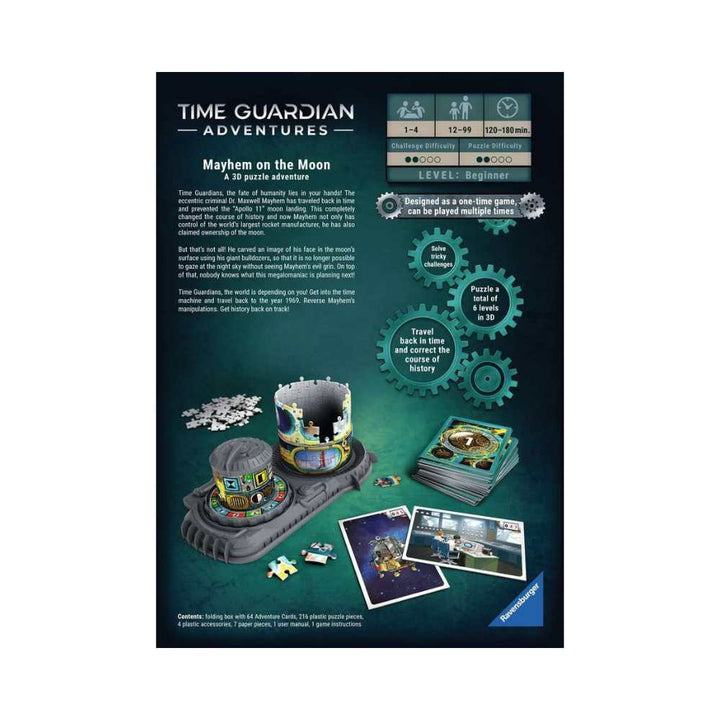 Time Guardian Adventures: Mayhem on the Moon (EN) CASSE-TÊTE - Casse-tête 3D