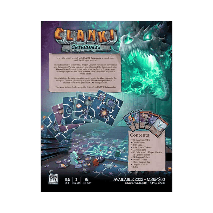 Clank! Catacombs (EN) JEUX - Stratégie - Stratégie intermédiaire