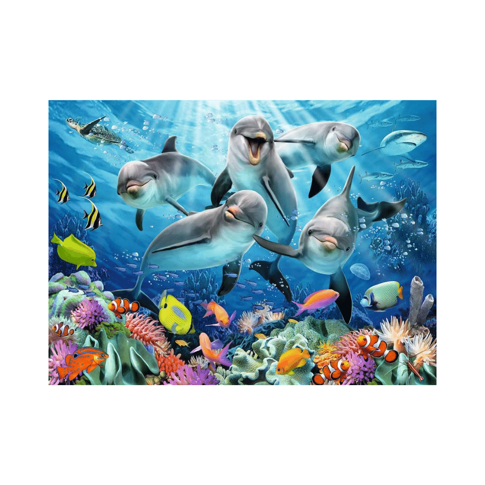 Puzzle 500: Dolphins