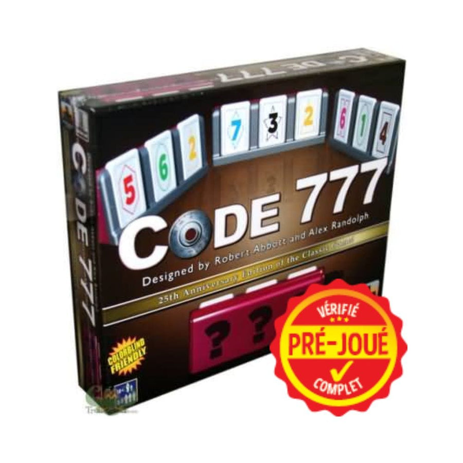 Code 777 25th anniversaire (pré-joué) (ML) BAZAR - Bazar - Famille