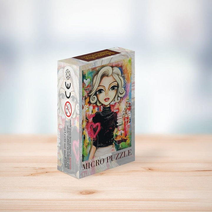 Collection 18 micro casse-têtes - Romi Lerda (Puzzle 18 x 99 pcs) CASSE-TÊTE - 50 - 99 morceaux