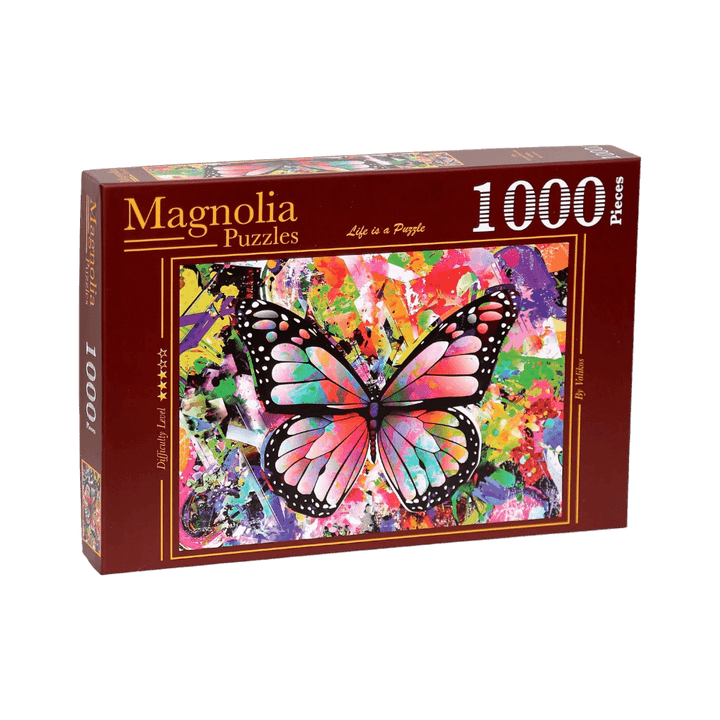 Colorful Butterfly (Puzzle 1000 pcs) CASSE-TÊTE - 1000 morceaux