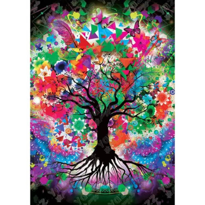 Colorful Tree (Puzzle 1000 pcs) CASSE-TÊTE - 1000 morceaux