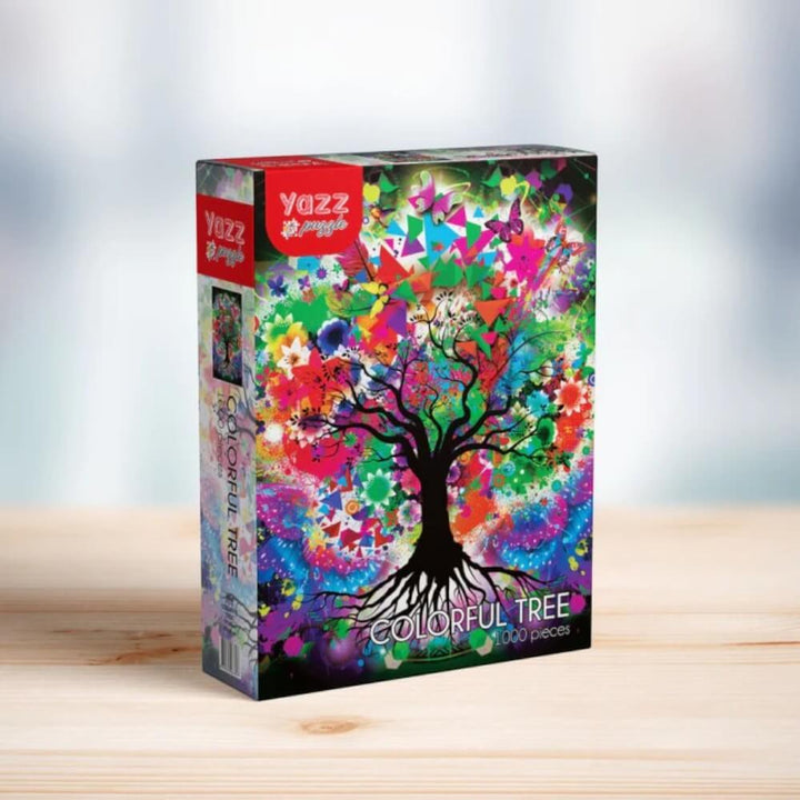 Colorful Tree (Puzzle 1000 pcs) CASSE-TÊTE - 1000 morceaux