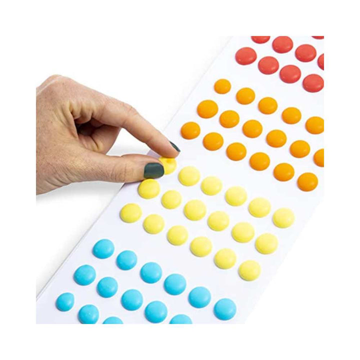 Bonbons Mega Button - 4 saveurs de fruit - 2 feuilles (30 x 57g) Confiseries