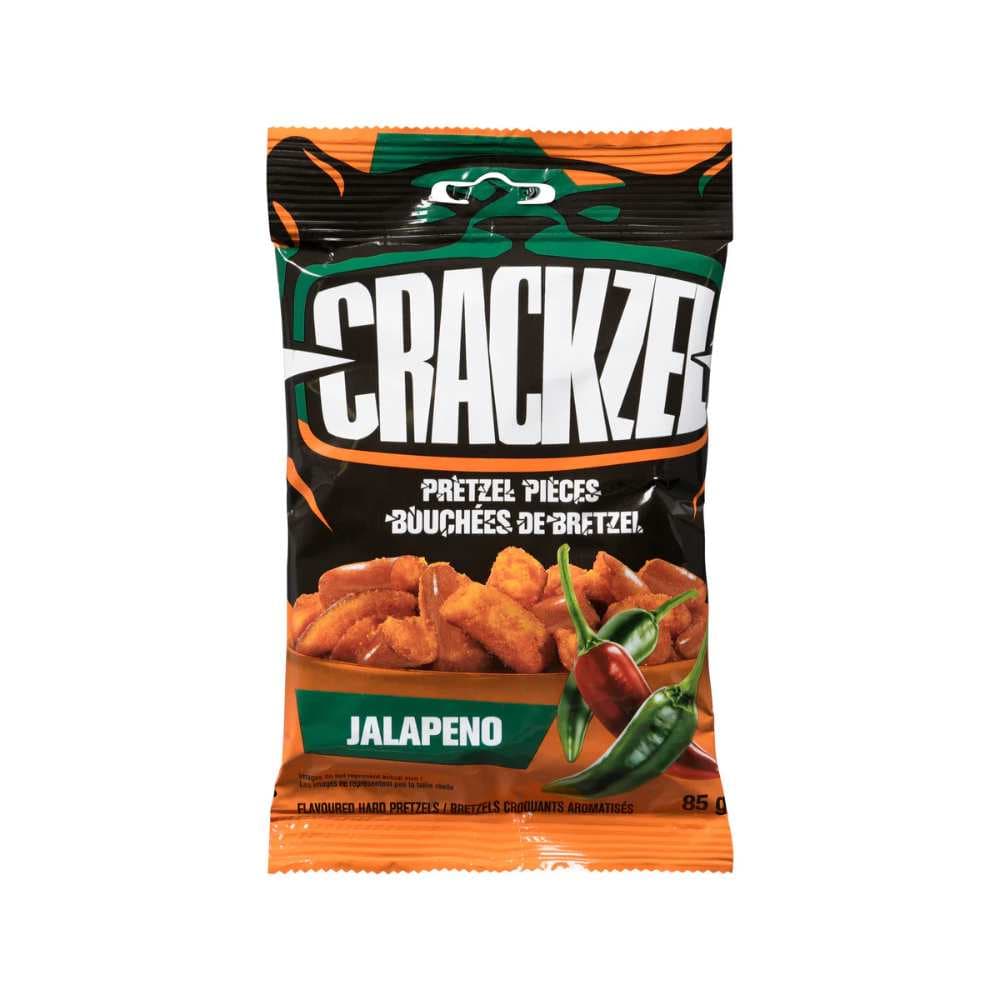 Crackzel - Pièces de bretzel - Jalapeño (85 g) Confiseries