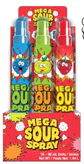 Mega Sour Spray (90 ml) Confiseries
