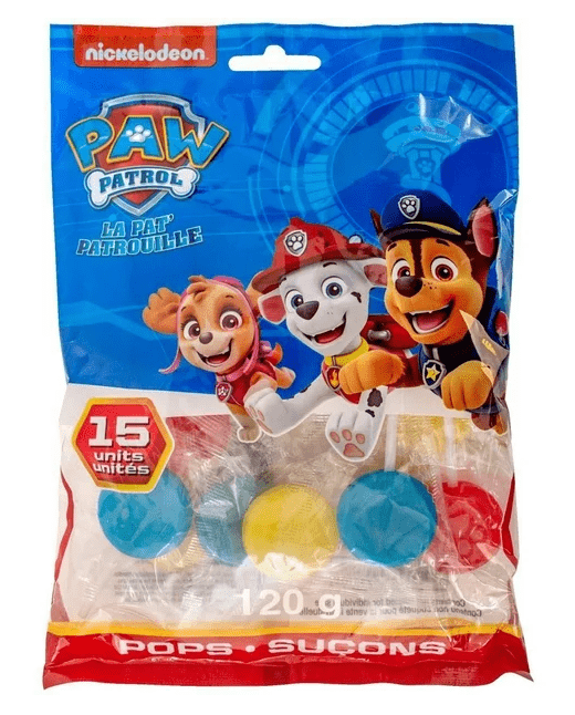 Suçons assortis Pat'Patrouille Confiseries