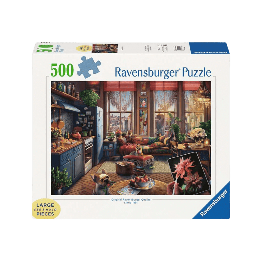 Cozy BoHo Studio (500 large pc) CASSE-TÊTE - 400 - 550 morceaux