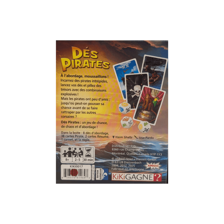 Dés Pirates (FR) JEUX - Famille