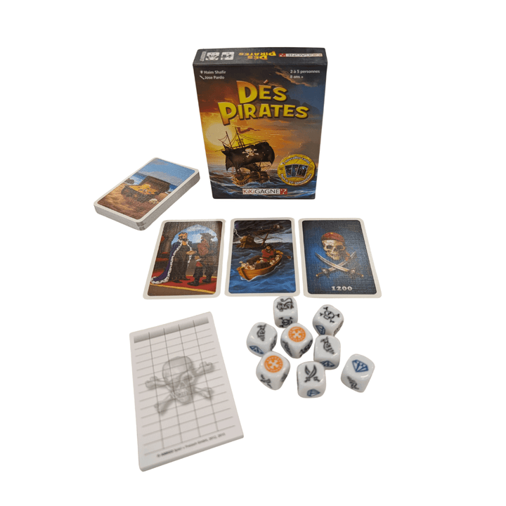 Dés Pirates (FR) JEUX - Famille