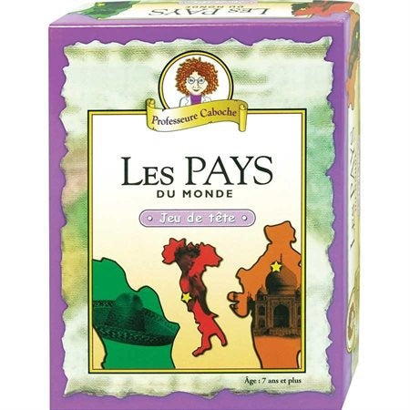 Professeure Caboche - Les pays du monde (FR)