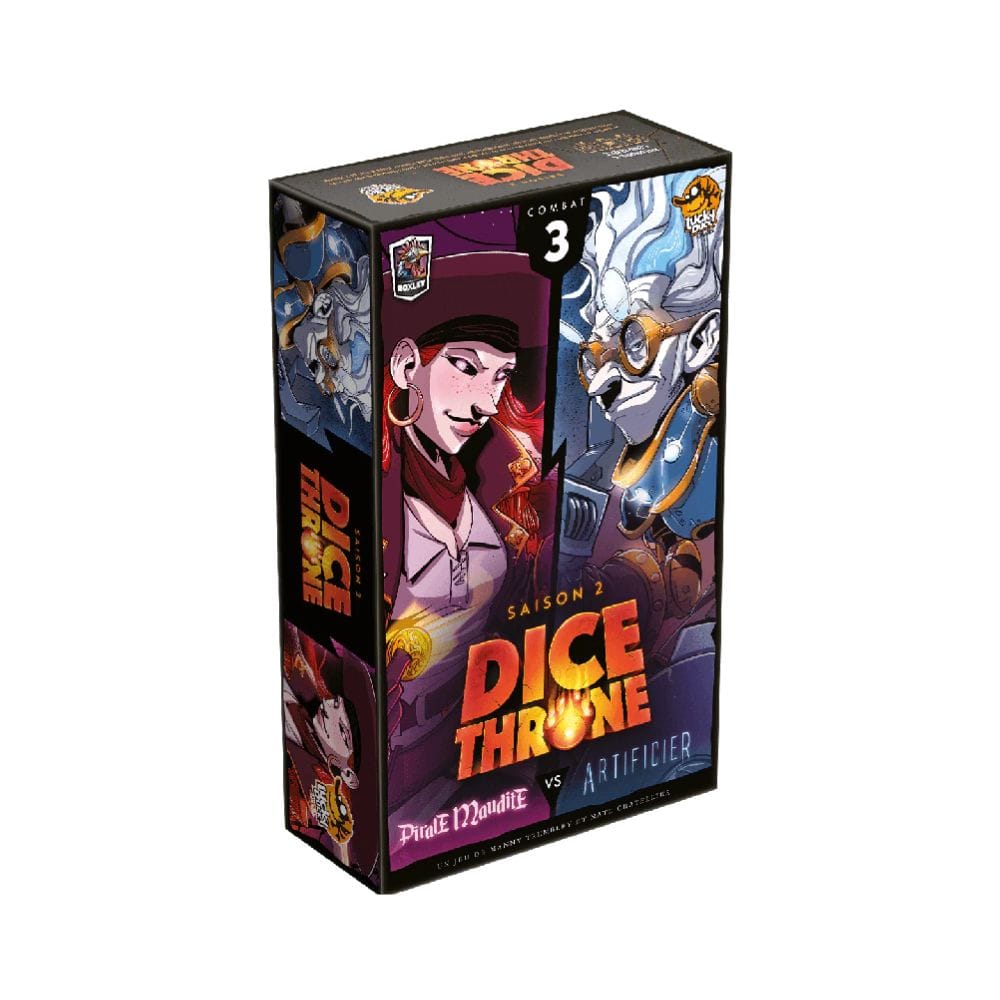 Dice Throne Saison 2 - Artificier vs. Pirate Maudite (FR) JEUX - Famille
