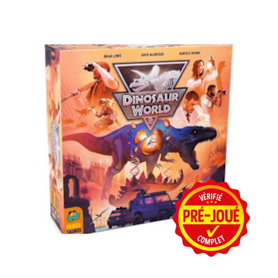 Dinosaur world (pré-joué) (FR) BAZAR - Bazar - Stratégie