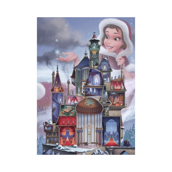 Disney Castle: Belle 1000 pc Puzzle CASSE-TÊTE - 1000 morceaux