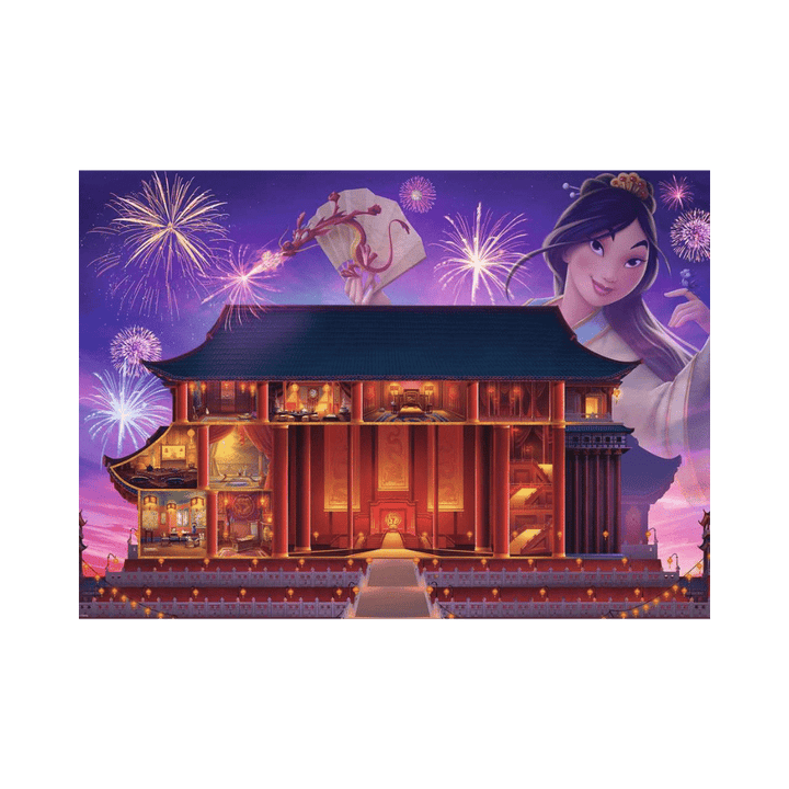 Disney Castle: Mulan (1000 pc) CASSE-TÊTE - 1000 morceaux
