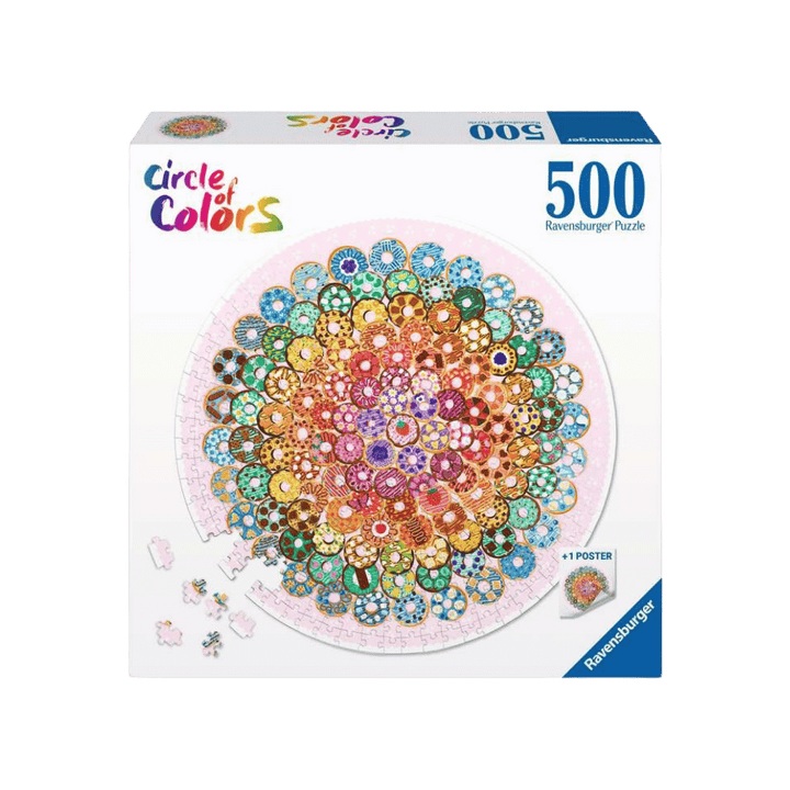 Donuts pc (500 pc Round) CASSE-TÊTE - 400 - 550 morceaux