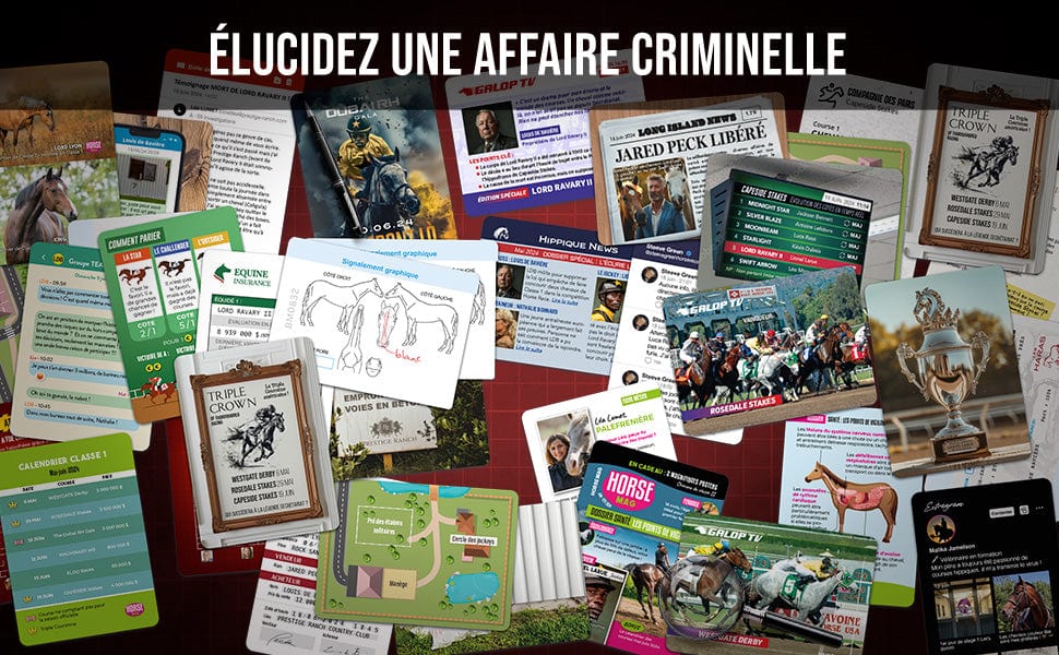Dossiers Criminels Pocket: Qui a Tué Lord Ravary II? (FR) JEUX - Détective & évasion