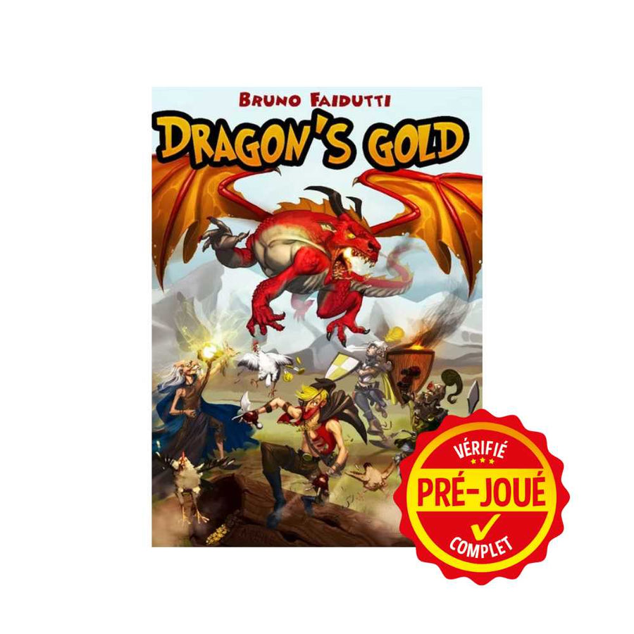 Dragon's Gold (metal box) (pré-joué) (ML) BAZAR - Bazar - Famille
