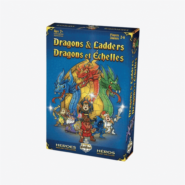 Dragons et échelles | Dragons & Ladders (ML) JEUX - Famille