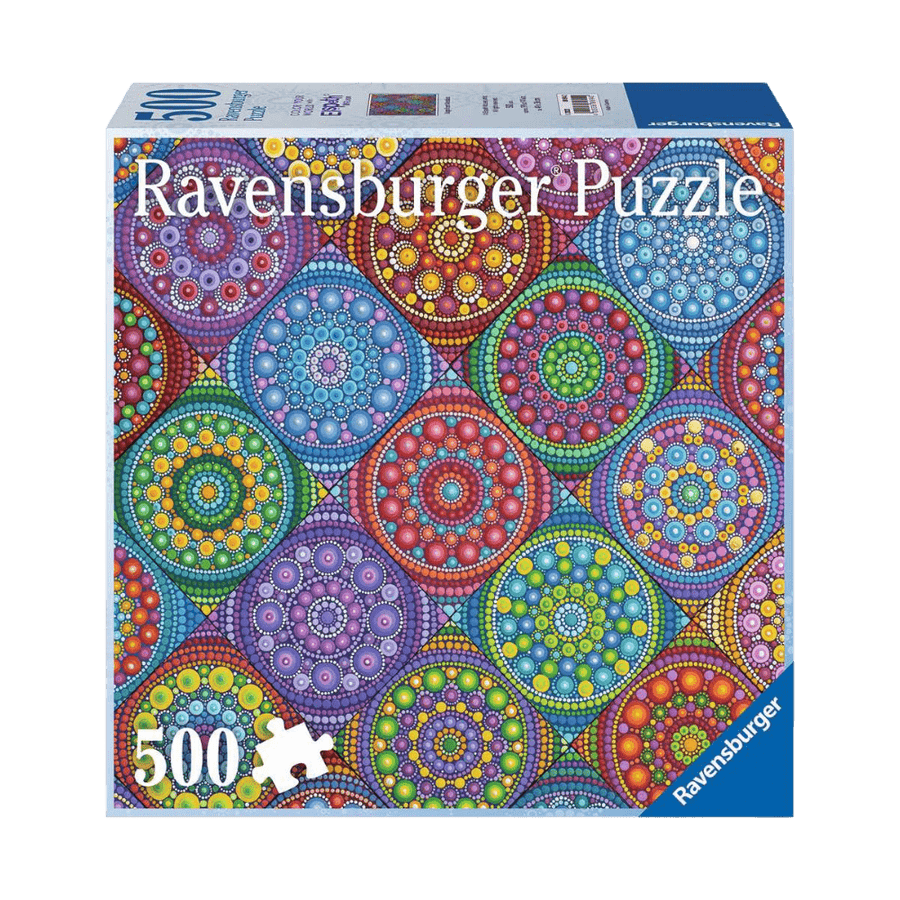 Elspeth McLean: Magnificent Mandalas (500 pc) CASSE-TÊTE - 400 - 550 morceaux