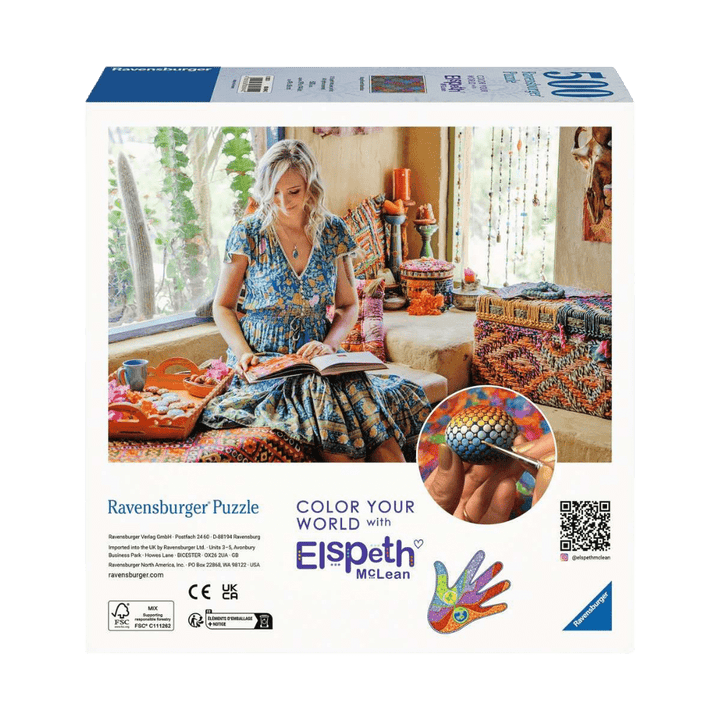 Elspeth McLean: Magnificent Mandalas (500 pc) CASSE-TÊTE - 400 - 550 morceaux