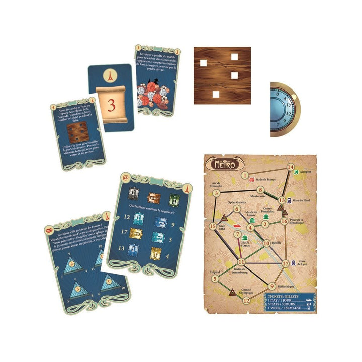 Escape game: Enquête à Paris (FR) JEUX - Détective & évasion