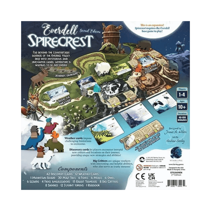 Everdell: Spirecrest Exp. (EN) JEUX - Stratégie - Stratégie intermédiaire