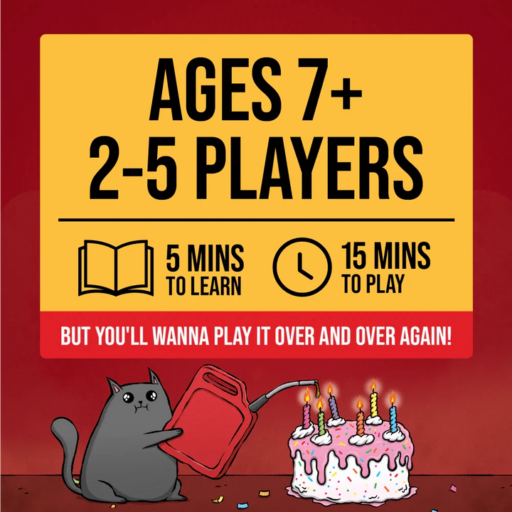 Exploding Kittens - 10 Years Anniversary Tin (EN) JEUX - Famille