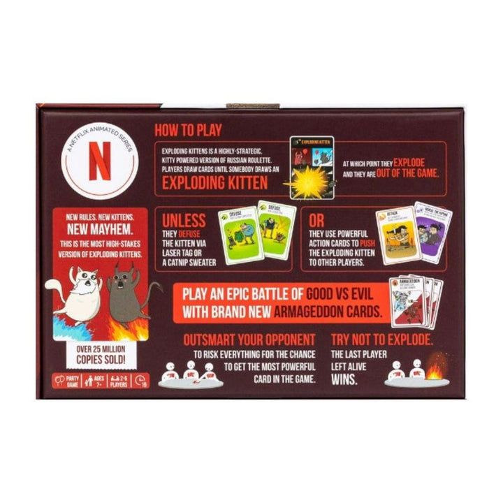 Exploding Kittens Good Vs Evil (EN) JEUX - Ambiance-Party