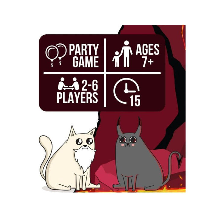 Exploding Kittens Good Vs Evil (EN) JEUX - Ambiance-Party