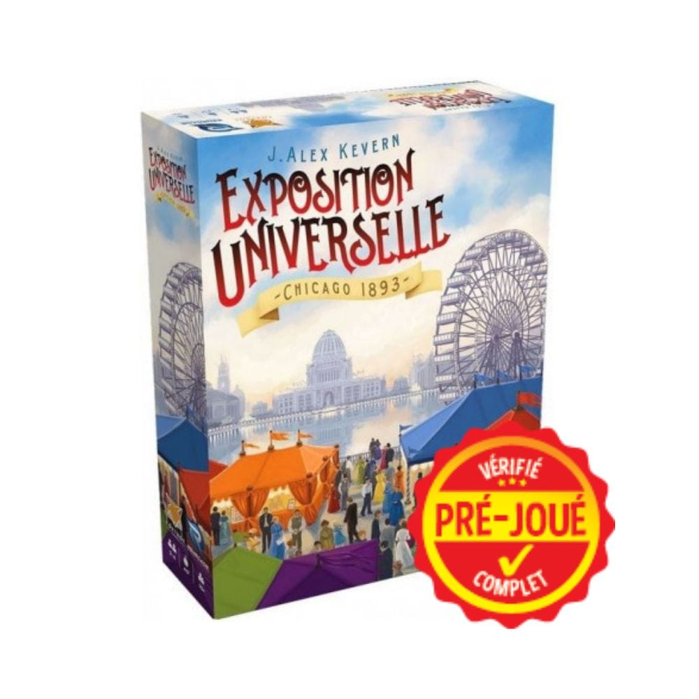 Exposition universelle Chicago 1893 (pré-joué) (FR) BAZAR - Bazar - Stratégie
