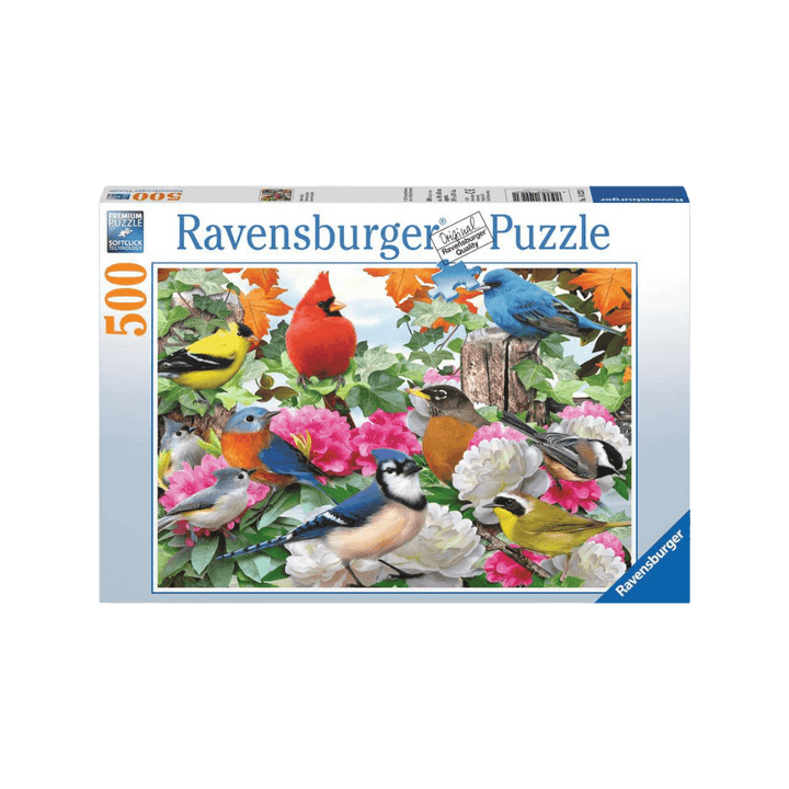 Garden Birds (500 pc) CASSE-TÊTE - 400 - 550 morceaux