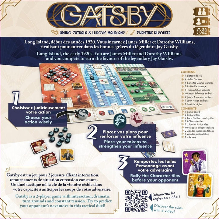 Gatsby (ML) JEUX - Deux joueurs