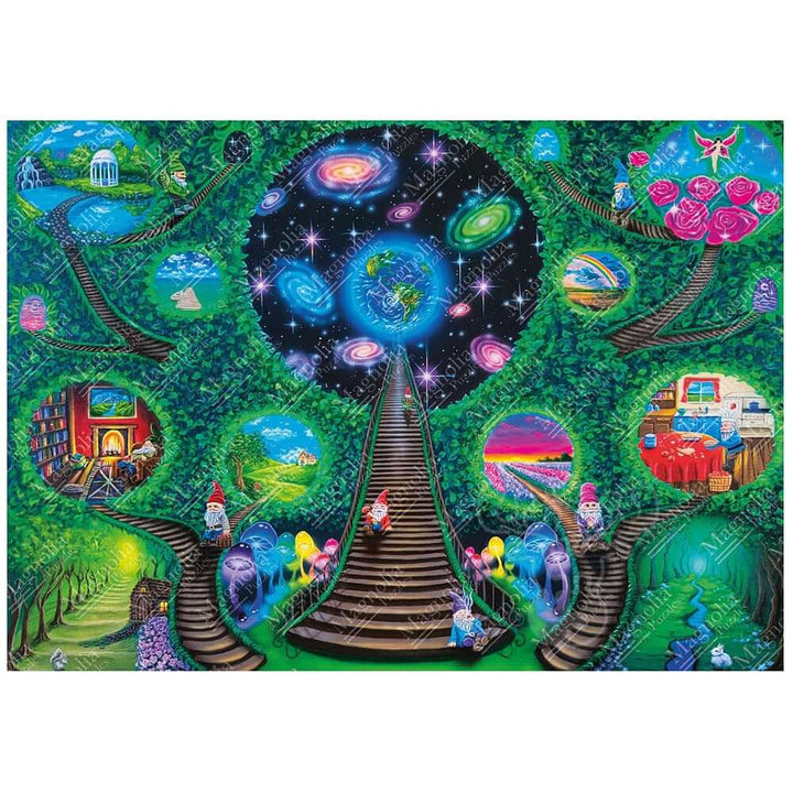 Gnome's World (Puzzle 1000 pcs) CASSE-TÊTE - 1000 morceaux
