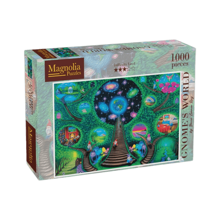 Gnome's World (Puzzle 1000 pcs) CASSE-TÊTE - 1000 morceaux