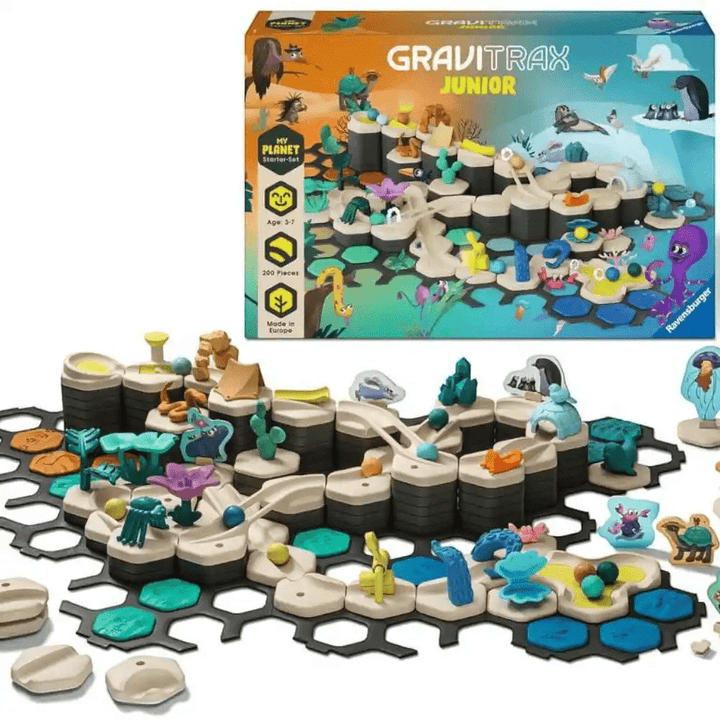 GraviTrax Junior: Kit de démarrage Ma Planète (ML) PASSE-TEMPS - Jouets - Jouets Construction - Gravitrax - Junior