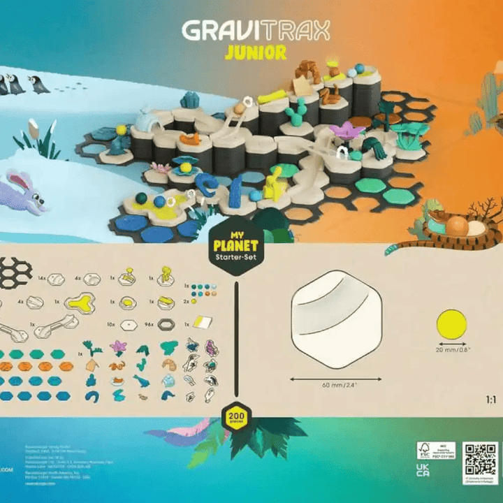 GraviTrax Junior: Kit de démarrage Ma Planète (ML) PASSE-TEMPS - Jouets - Jouets Construction - Gravitrax - Junior
