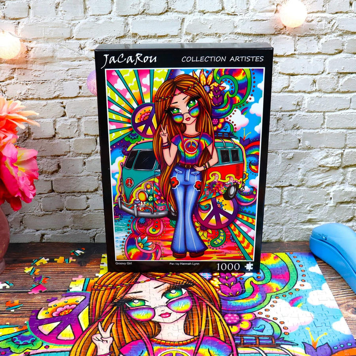 Groovy Girl (Puzzle 1000 pcs) CASSE-TÊTE - 1000 morceaux