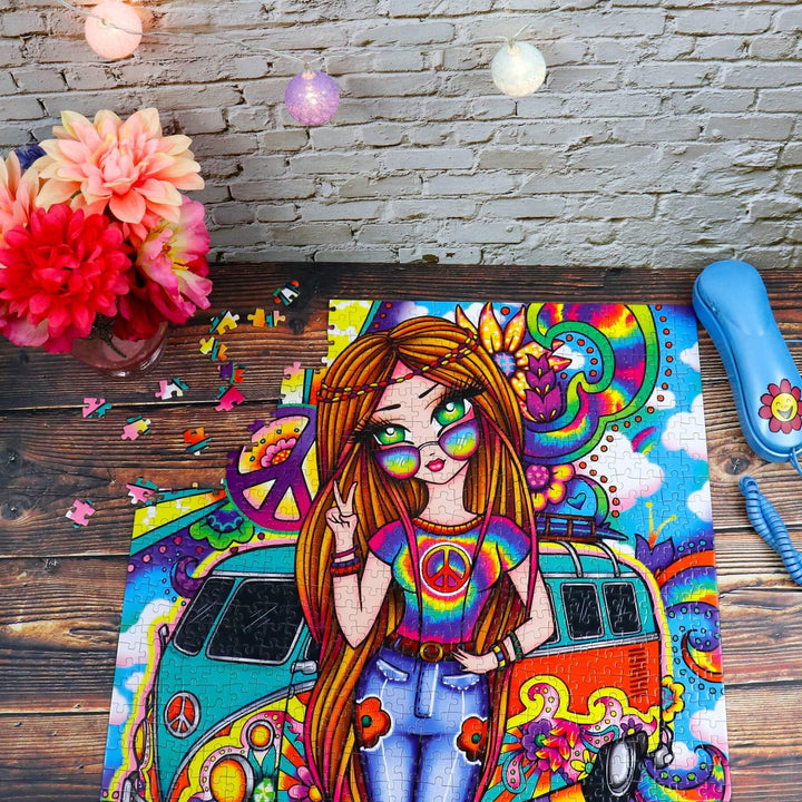 Groovy Girl (Puzzle 1000 pcs) CASSE-TÊTE - 1000 morceaux