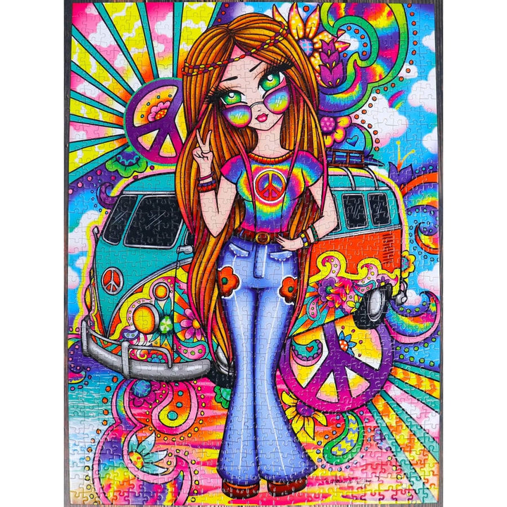 Groovy Girl (Puzzle 1000 pcs) CASSE-TÊTE - 1000 morceaux