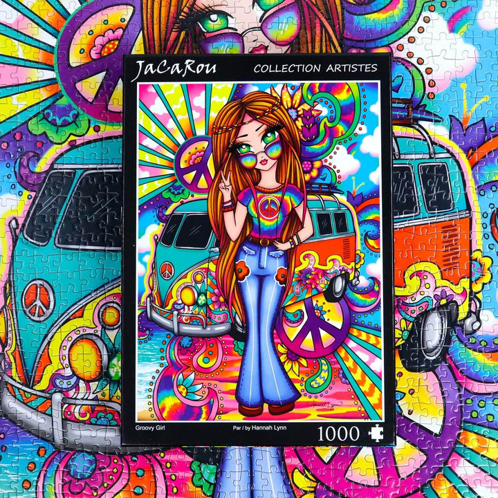 Groovy Girl (Puzzle 1000 pcs) CASSE-TÊTE - 1000 morceaux