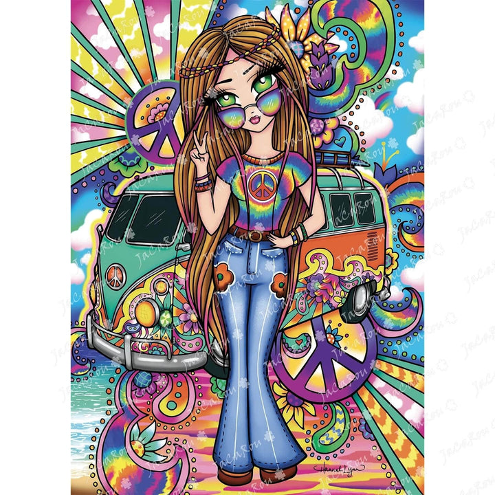 Groovy Girl (Puzzle 1000 pcs) CASSE-TÊTE - 1000 morceaux