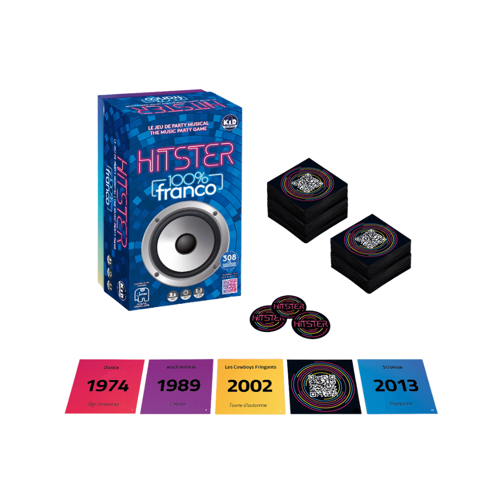 Hitster - 100% franco (ML) JEUX - Ambiance-Party