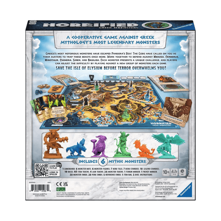 Horrified - Greek Monsters (EN) JEUX - Coopératifs