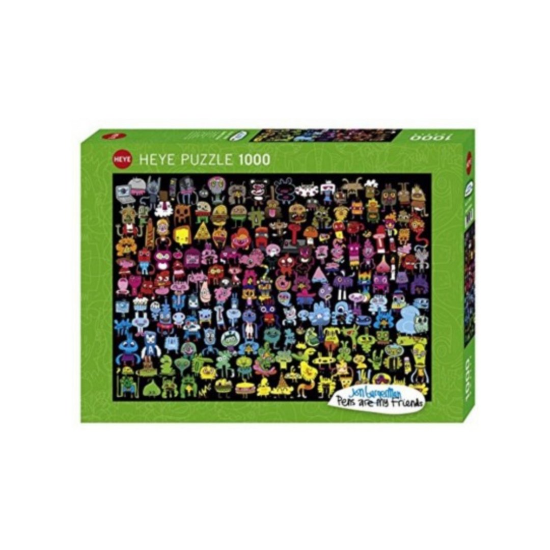 Puzzle 1000: Doodle Rainbow, Burgerman