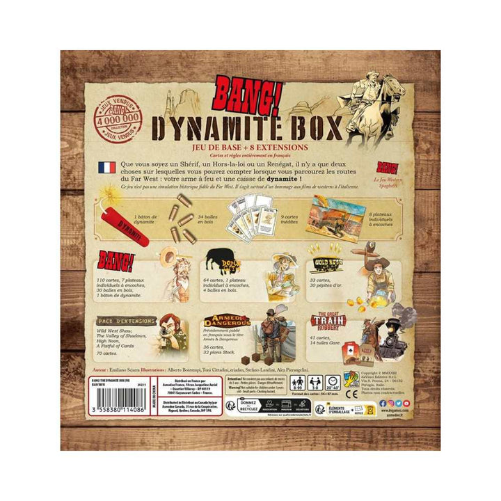 BANG! Dynamite Box (FR) JEUX - Ambiance-Party