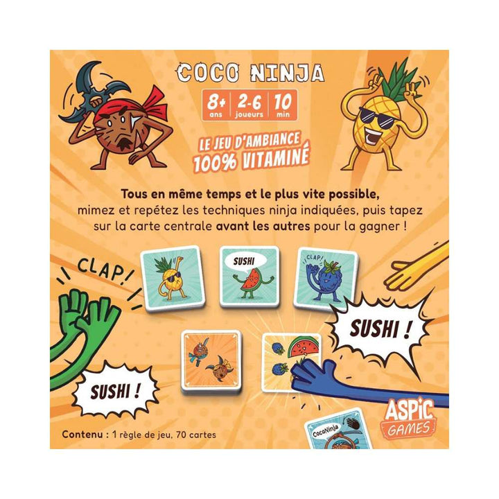 Coco Ninja (FR) JEUX - Ambiance-Party